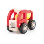 Masinuta din lemn Masina de Pompieri Fire Truck